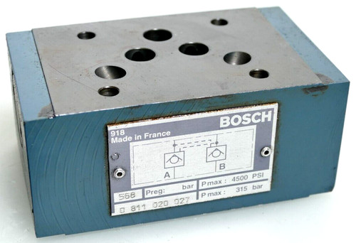 Bosch hydraulikventil 811 - bosch,
