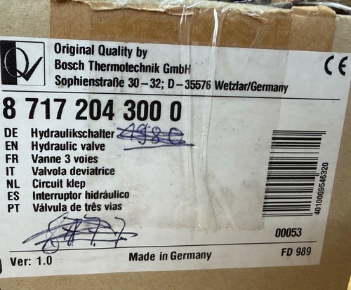 Bosch hydraulikschalter - bosch,